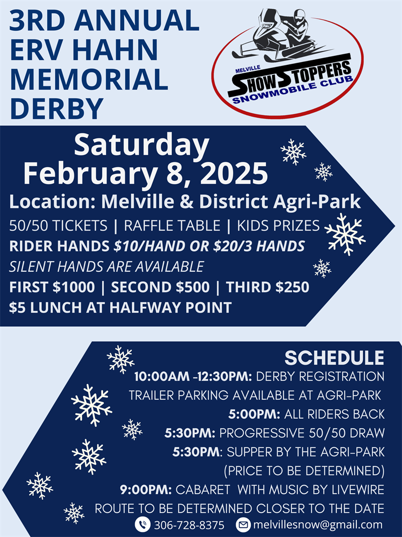 3rd Annual Erv Hahn Memorial Derial Derby