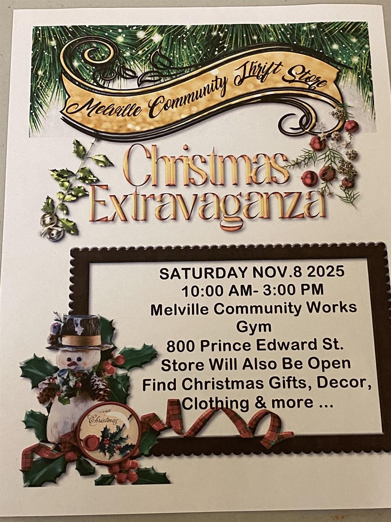 Melville Community Thrift Store Christmas Extravaganza,