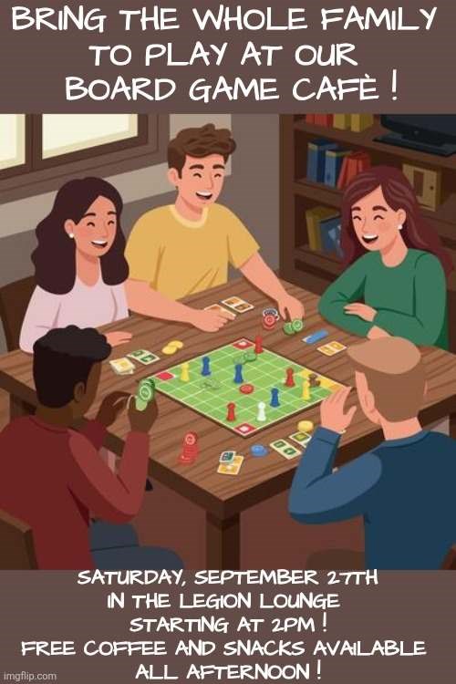 Legion Week - Board Game Cafe