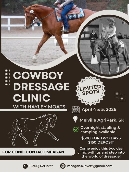 Cowboy Dressage Clinic with Hayley Moats
