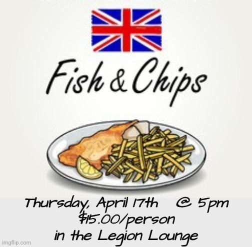 Legion Fish & Chip Supper