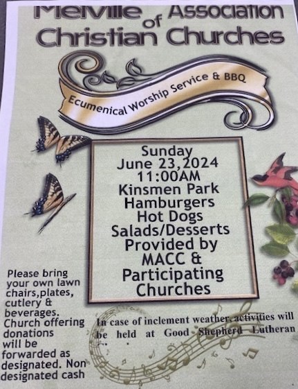 MACC Ecumenical Worship Service & BBQ