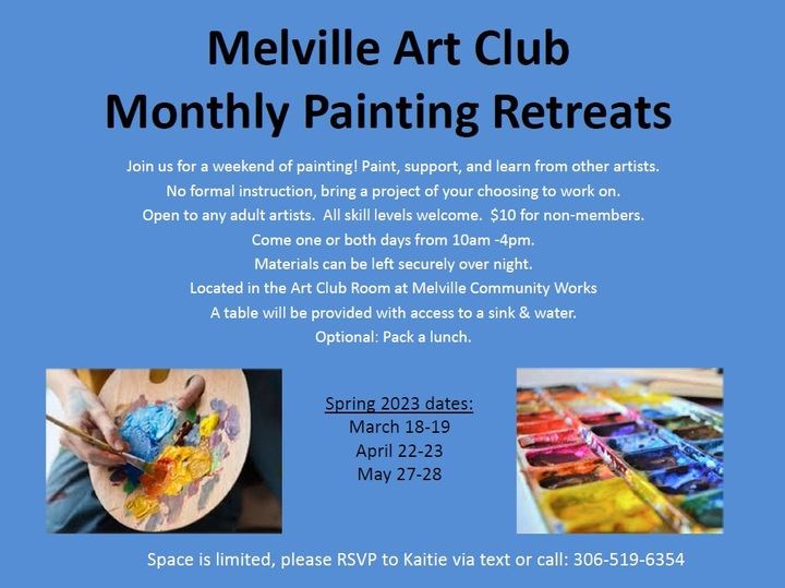 Melville Art Club Painting Retreat