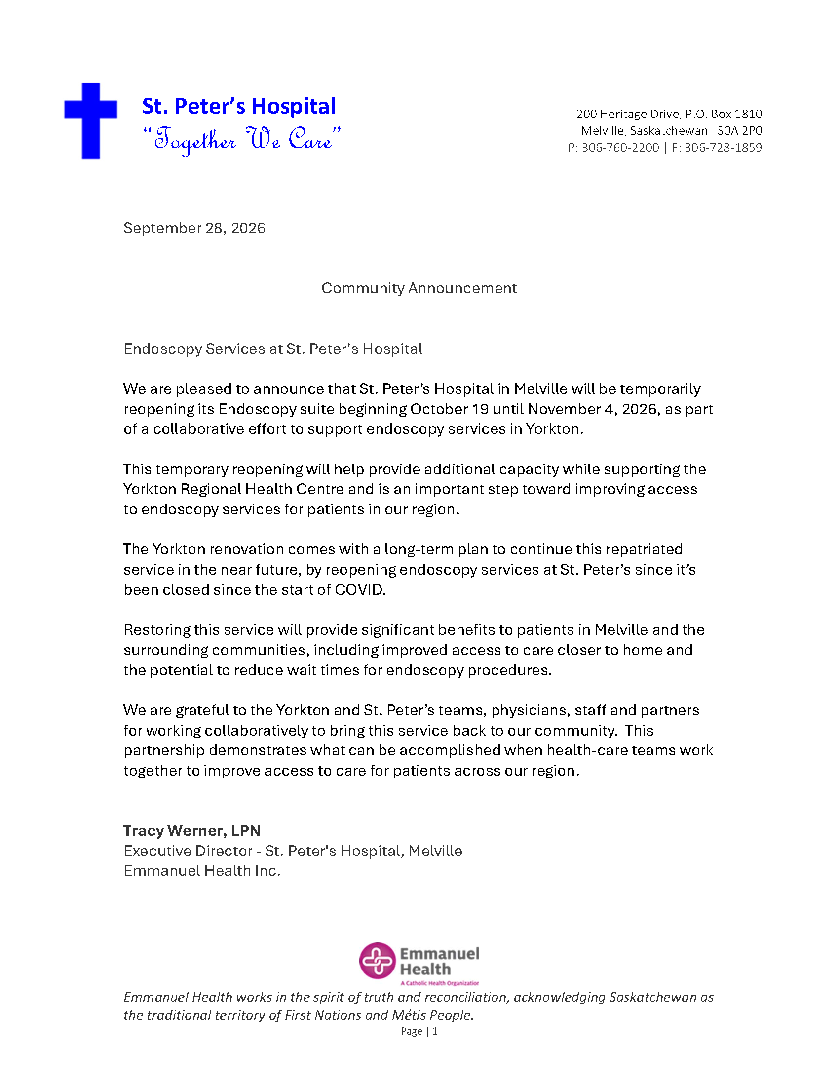 Community_Announcement_-_Endoscopy_Services
